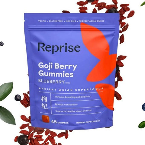 Reprise, Goji Berry Gummies, Blueberry 45 Count Reprise
