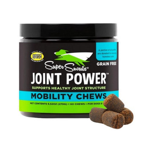 Super Snouts, Joint And Mobility Soft Chew, 60 Count Super Snouts