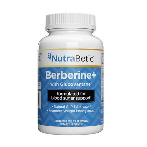 Berberine Plus With GlucoVantage 30 Caps by NutraBetic