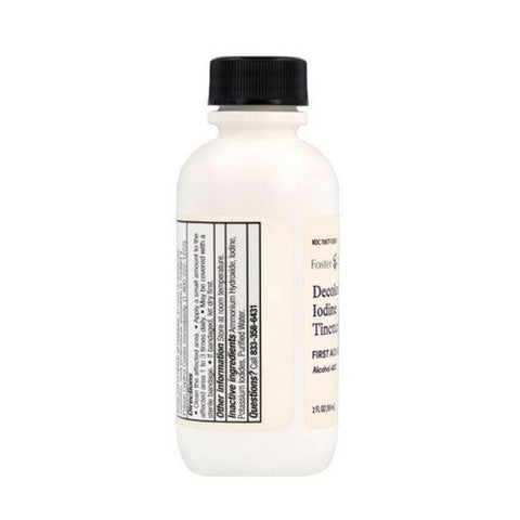 Foster And Thrive, Decolorized Iodine Tincture, 2 Oz Foster And Thrive