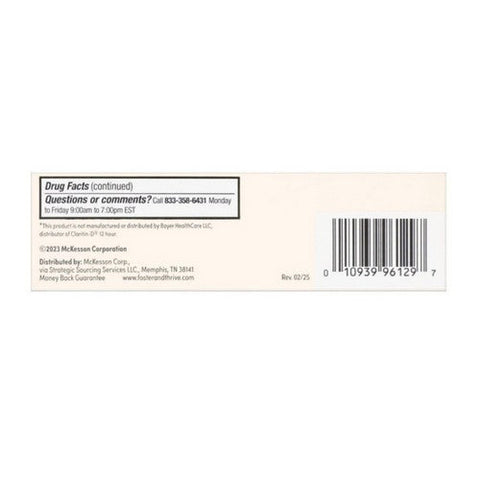 Foster And Thrive, Allergy D-12 Hour Pseudoephedrine Sulfate, 30 Count Foster And Thrive