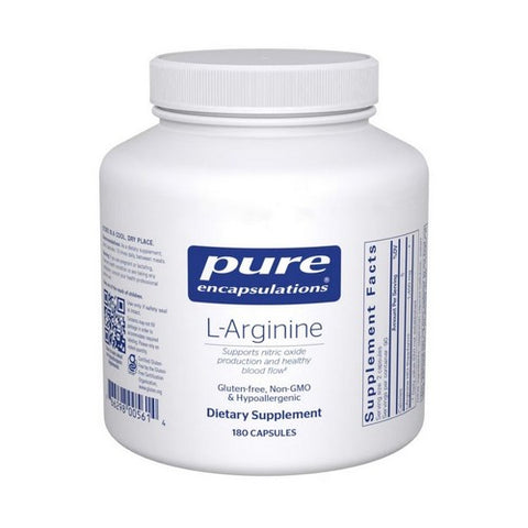 L-Arginine 180 Caps by Pure Encapsulations