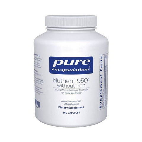 Nutrient 950 WithOut Iron 360 Caps by Pure Encapsulations