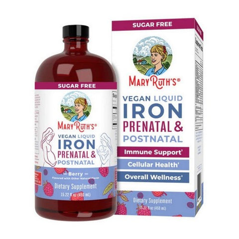 Berry Liquid Iron Prenatal And Postnatal 15.22 Oz by MaryRuth's