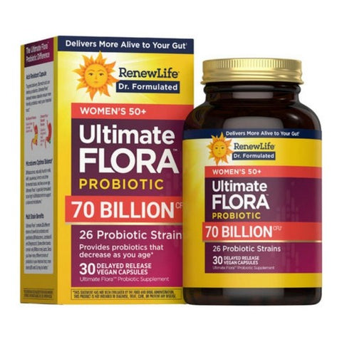 Women's 50+ Probiotic 30 Caps by Renew Life