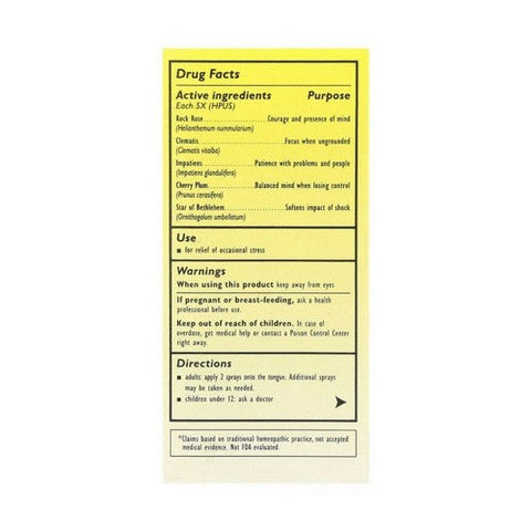 Bach, Rescue Remedy Spray Original, 0.7 Oz Bach
