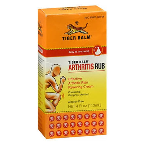 Tiger Balm, Arthritis Rub, 4 Oz Tiger Balm