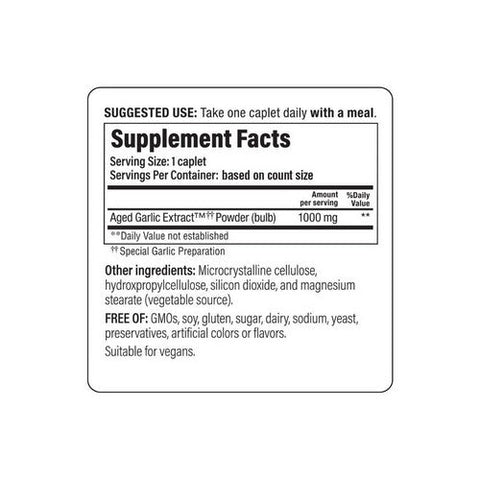 Kyolic, Aged Garlic Extract Cardiovascular Health One Per Day Formula 250, 1000 Mg, 30 Veg Caps Kyolic