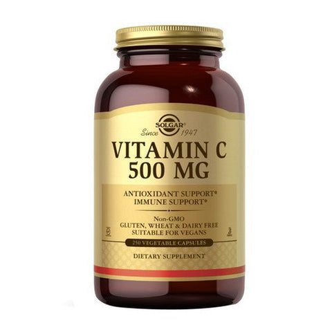 Solgar, Vitamin C, 500 mg, 250 V Caps Solgar