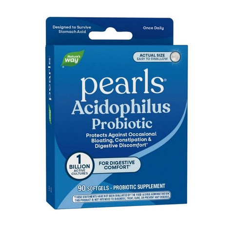 Probiotic Pearls Acidophilus 90 Softgels by Nature's Way