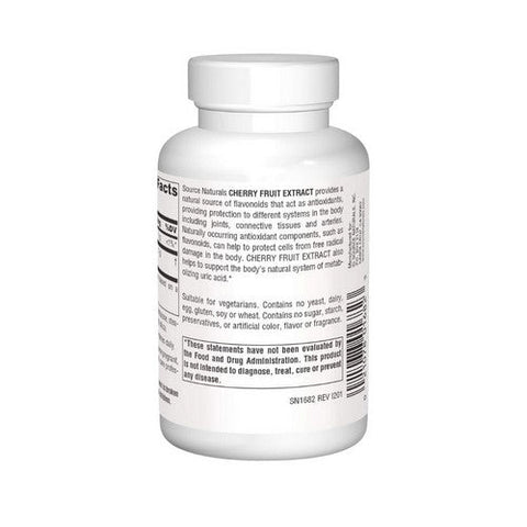 Source Naturals, Cherry Fruit Extract, 500 mg, 180 Tabs Source Naturals