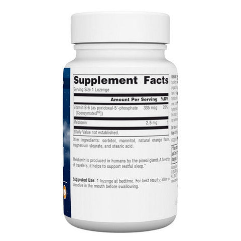 Source Naturals, Sleep Science Melatonin Orange, 2.5 mg, Sublingual Orange 120 Tabs Source Naturals