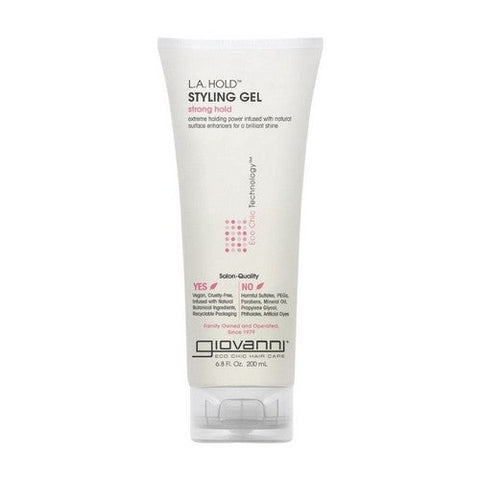 Giovanni Cosmetics, L.A. Natural Styling Gel Strong Hold, 6.8 Oz Giovanni Cosmetics