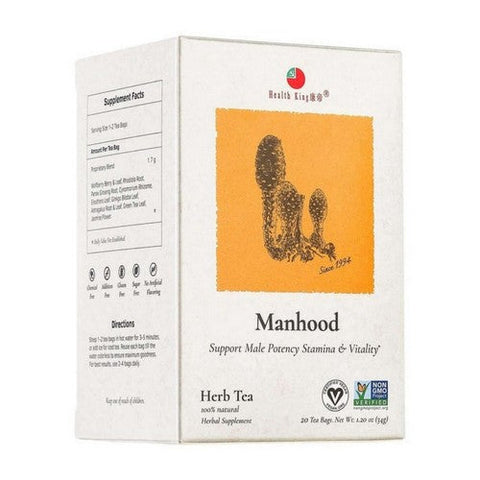 Health King, Manhood Tea, 20bg Health King