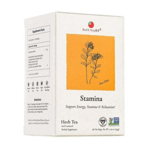 Health King, Stamina Tea, 20bg
