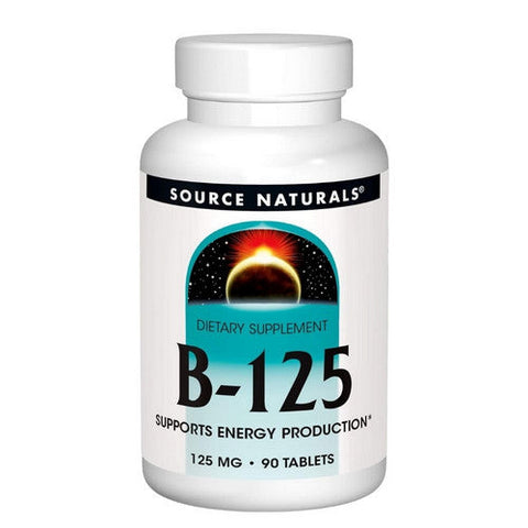Source Naturals, B-125, 125 mg, 90 Tabs Source Naturals