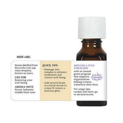 Aura Cacia, Precious Essentials Oil, Frankncs Jojoba, 0.5 Oz Aura Cacia