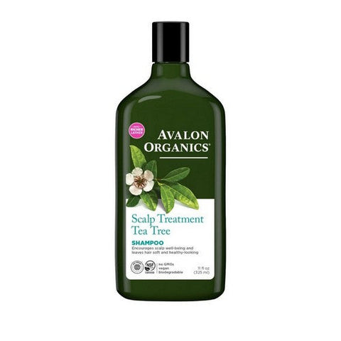 Avalon Organics, Shampoo Scalp Treatment Tea Tree, 11 Oz Avalon Organics