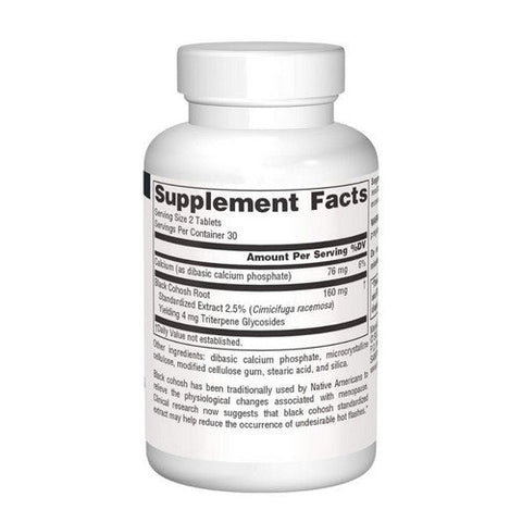Source Naturals, Black Cohosh, Extract 60 Tabs Source Naturals