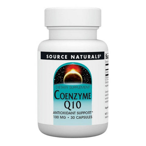 Source Naturals, Coenzyme Q10, 100 mg, 30 Caps Source Naturals
