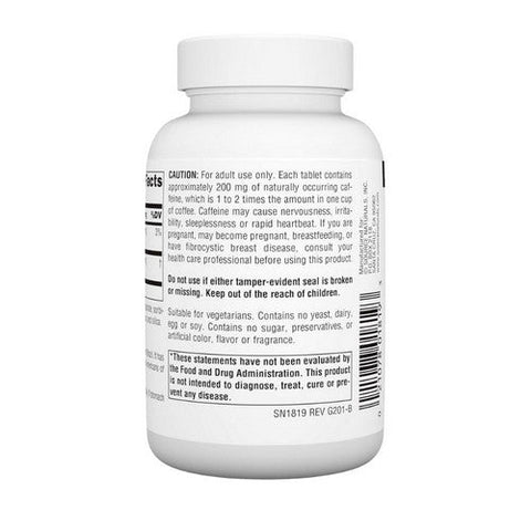 Source Naturals, Guarana Energizer, 900 Mg, 60 Tabs