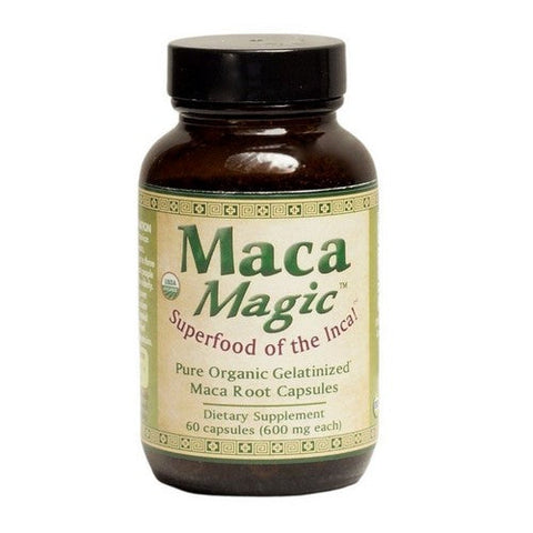 Maca Magic, Organic Maca Magic, 60 Vegicaps Maca Magic