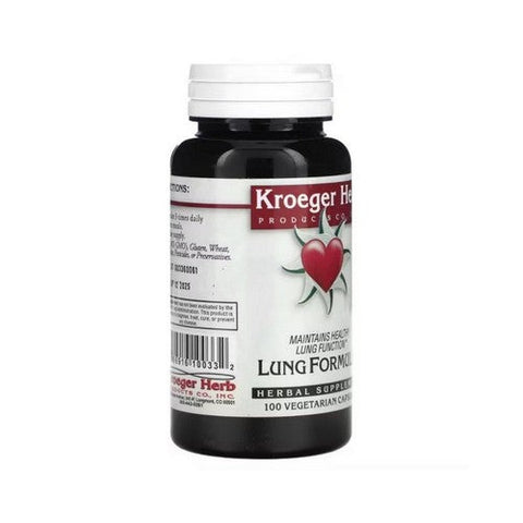Kroeger Herb, Lung Formula, 100 Veg Caps Kroeger Herb