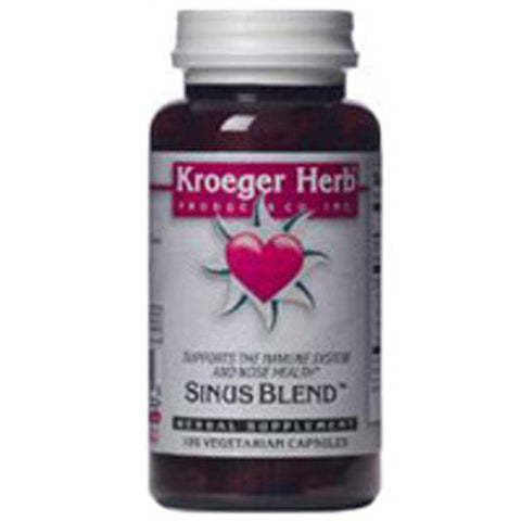 Kroeger Herb, Sinus Blend (Stuffy), 100 Cap Kroeger Herb