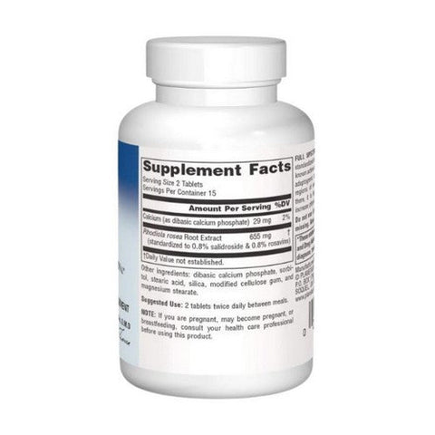 Planetary Herbals, Full Spectrum Rhodiola Rosea Extract, 30 Tabs Planetary Herbals