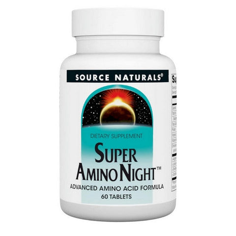 Source Naturals, Super Amino Night, 60 Caps Source Naturals