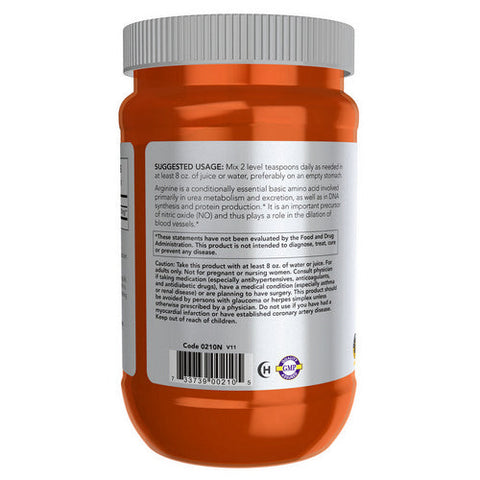 Now Foods, L-Arginine Powder, POWDER, 1 Lb Now Foods