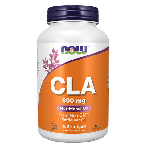 Now Foods, CLA - Conjugated Linoleic Acid, 800 Mg, 180 Softgels Now Foods