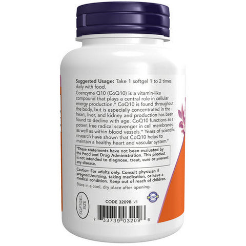Now Foods, CoQ10, 100 mg, 150 Sgels Now Foods