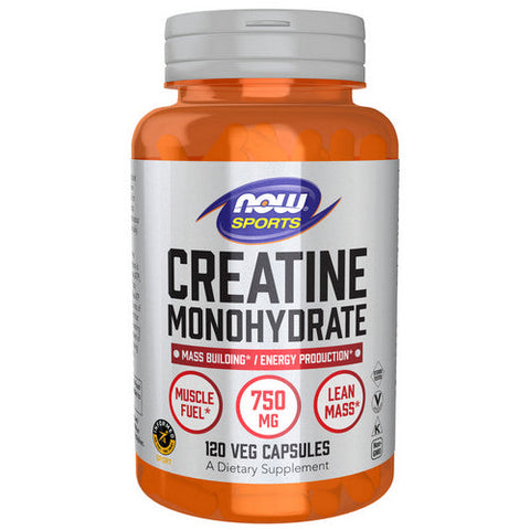 Now Foods, Creatine Monohydrate, 750 mg, 120 Caps Now Foods