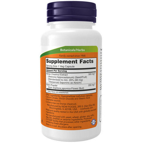 Now Foods, Horse Chestnut Extract, 300 mg, 90 Caps Now Foods