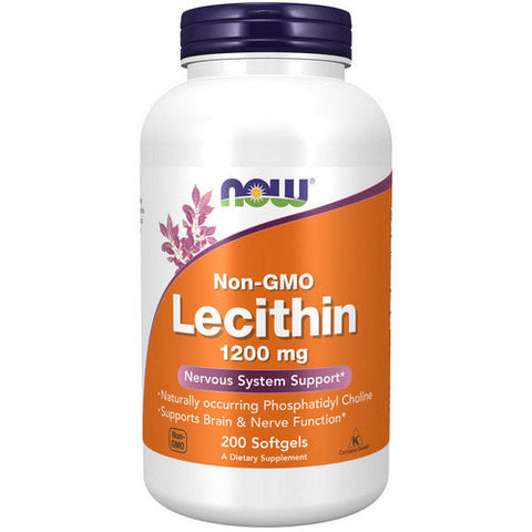 Now Foods, Lecithin, 1200 mg, 200 Sgels Now Foods
