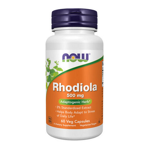 Now Foods, Rhodiola, 500 mg, 60 Vcaps Now Foods