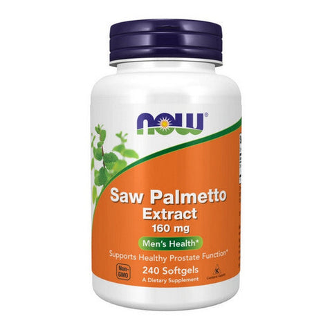 Now Foods, Saw Palmetto Extract, 160 mg, 240 Softgels Now Foods