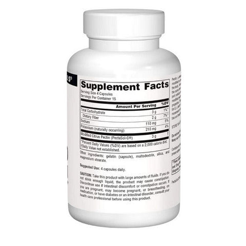 Source Naturals, Modified Citrus Pectin, 750 mg, 60 Caps Source Naturals