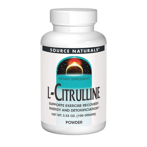 Source Naturals, L-Citrulline, 500 mg, Powder 3.53oz Source Naturals