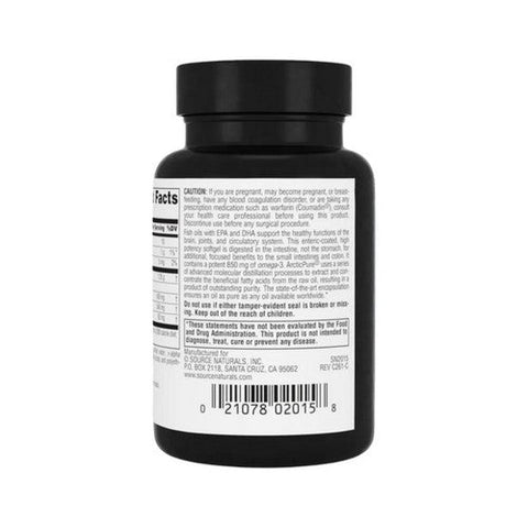 Source Naturals, ArcticPure Omega-3, 1125 mg, 30 Softgels Source Naturals