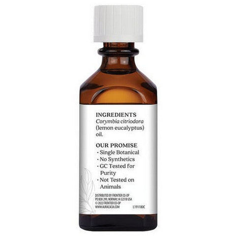 Aura Cacia, Essential Oil Eucalyptus, Lemon, 2 Fl Oz Aura Cacia