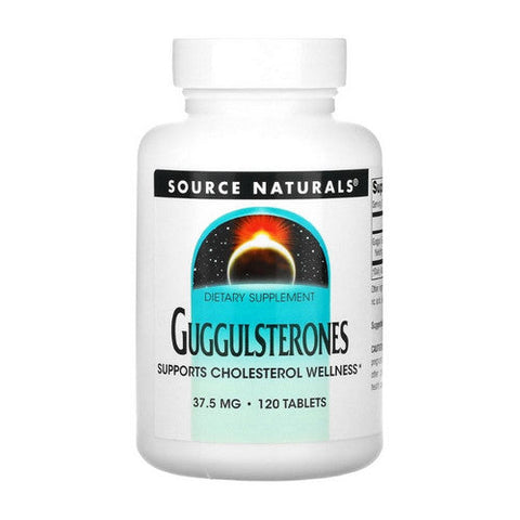 Source Naturals, Guggulsterones, 37.5 mg, 120 Tabs Source Naturals