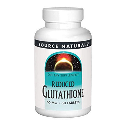 Source Naturals, Glutathione Reduced, 50 mg, 30 Tabs Source Naturals