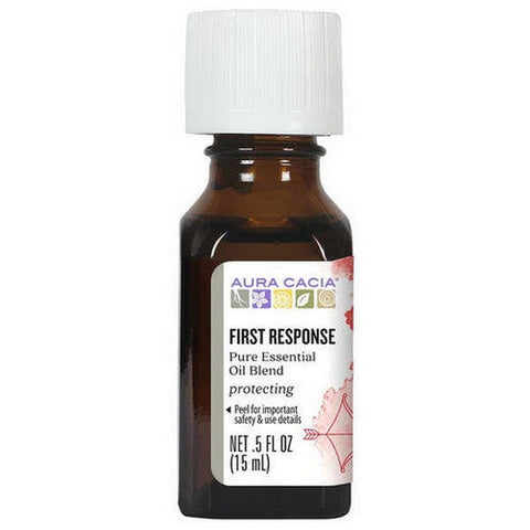 Aura Cacia, Essential Solutions Oil, First Response 0.5 Oz Aura Cacia