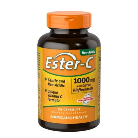 American Health, Ester-c With Citrus Bioflavonoids, 1000 mg, 90 Caps