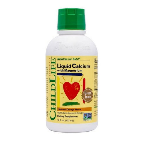 Child Life Essentials, Liquid Calcium Magnesium, 16 Fl Oz Child Life Essentials
