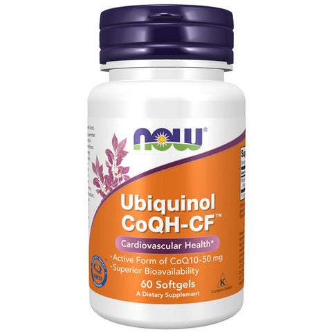 Now Foods, Ubiquinol CoQH-CF, 60 Gels Now Foods