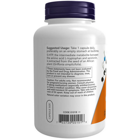 Now Foods, 5-HTP, 50 Mg, 180 Veg Caps Now Foods
