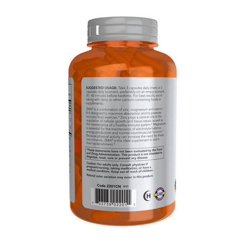 Now Foods, ZMA, 180 Veg Caps Now Foods